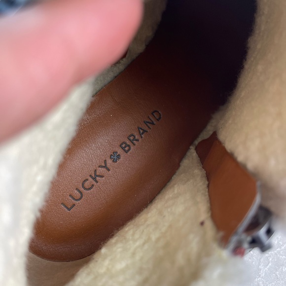 ✅LUCKY BRAND ✅ Winter insulated rustic bootie - Picture 9 of 15
